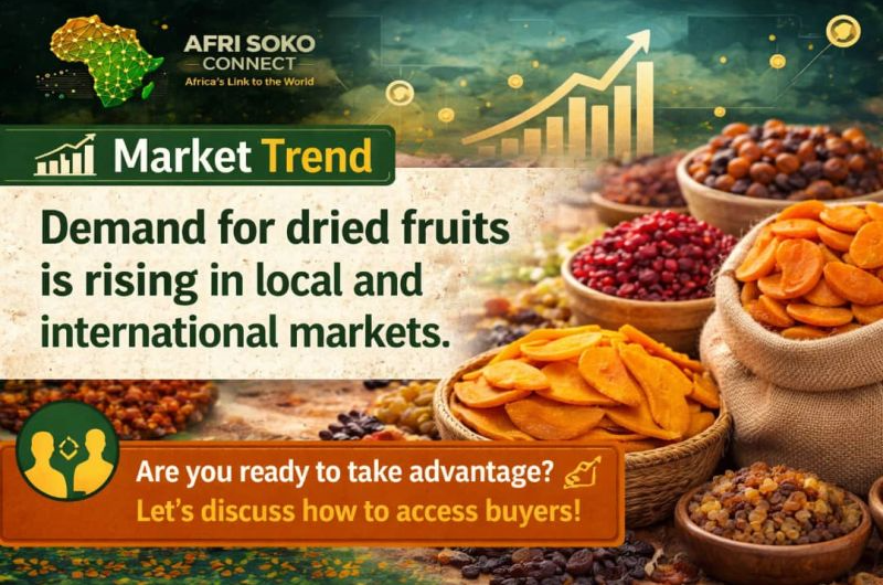 Market Trend Alert: Dried Fruits – The Next Big Opportunity for African Agribusiness