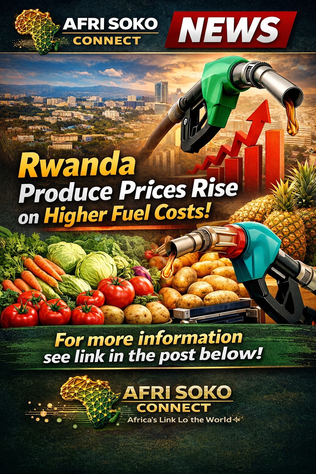 AFRI SOKO INSIGHT: When Fuel Prices Rise, Food Prices Follow – The Rwanda Ripple Effect