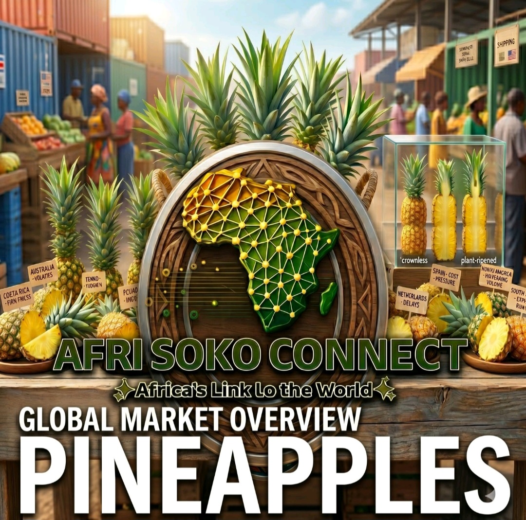 Global Pineapple Market Alert: Stable on the Surface, Unpredictable Beneath – What African Exporters Need to Know